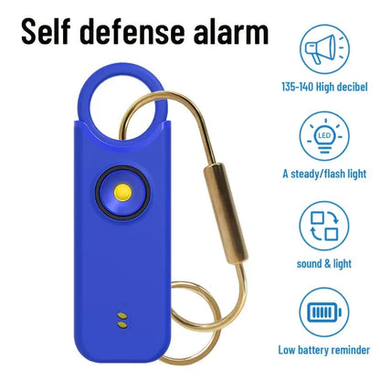 AlertMate™ | Rechargeable Personal Safety Alarm for Women