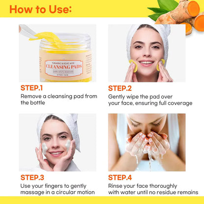 Turmeric KojicClean™ 100% Natural Cleansing Pads