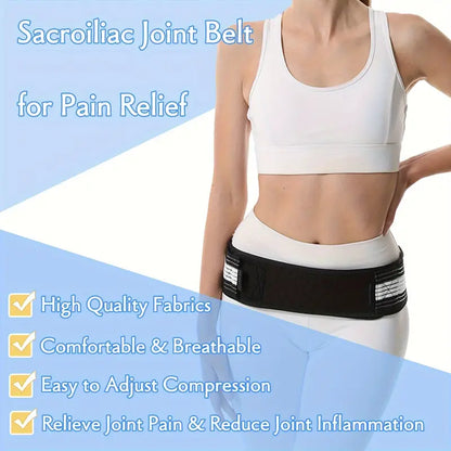 Lower Back Lumbar Support & Sciatica Pain Relief Brace