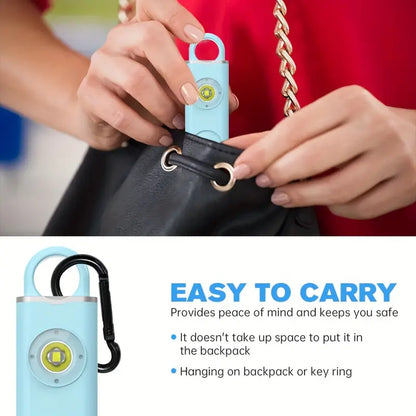 AlertMate™ | Rechargeable Personal Safety Alarm for Women