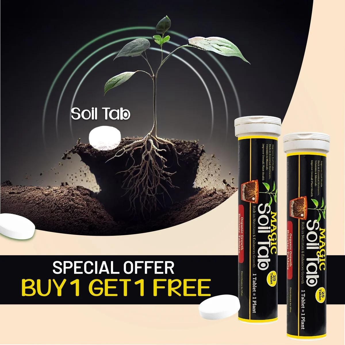 EcoBloom™ | Magic Plant Soil Tablets 🌱✨ (Buy 1 Get 1 Free 🔥🔥)