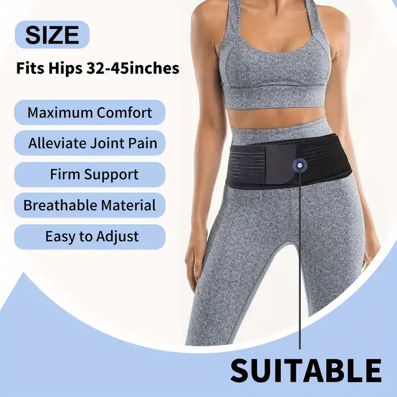 Lower Back Lumbar Support & Sciatica Pain Relief Brace