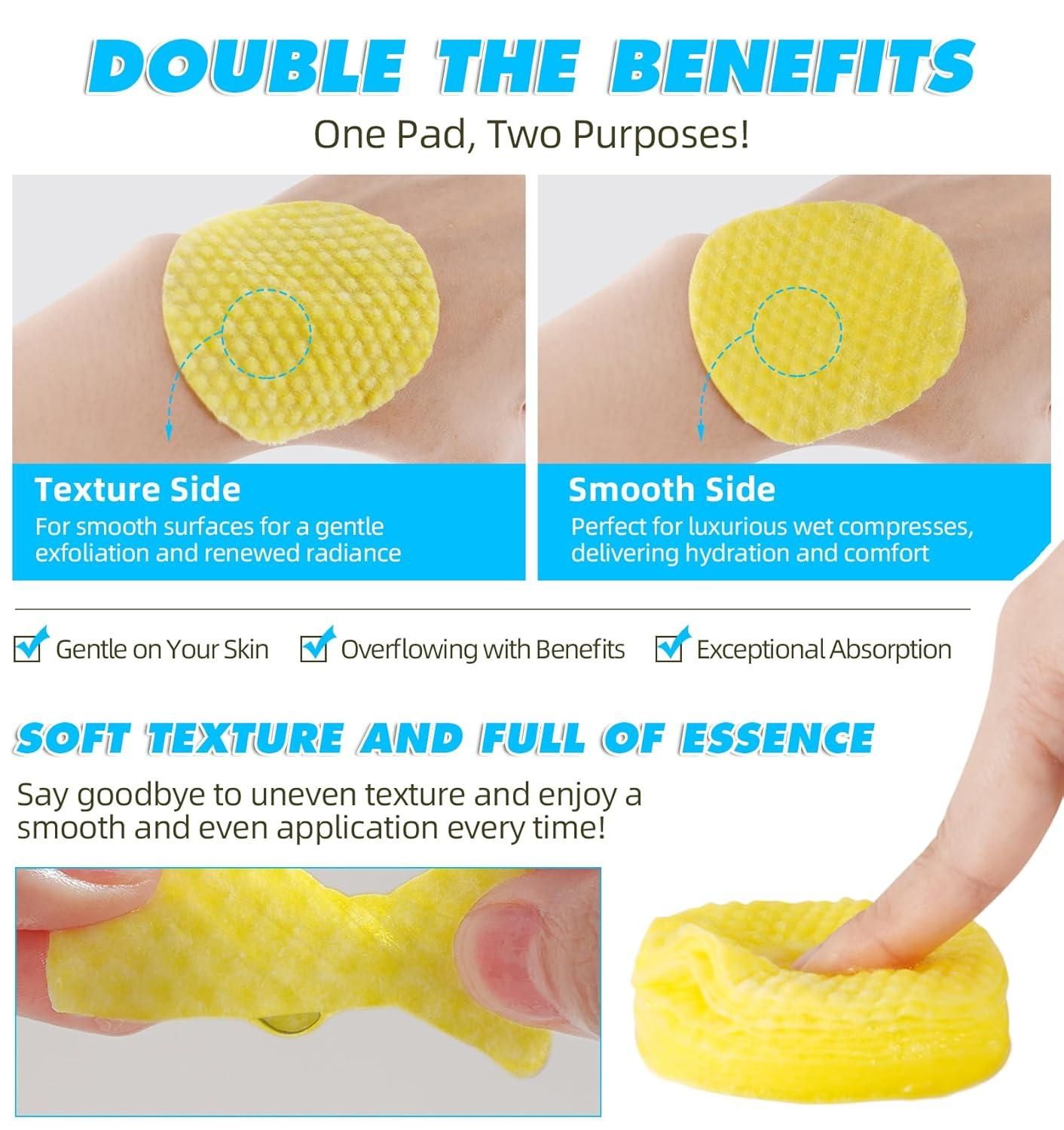 Turmeric KojicClean™ 100% Natural Cleansing Pads