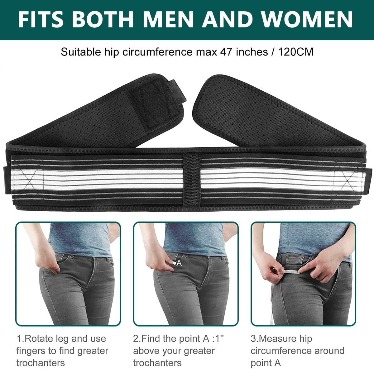 Lower Back Lumbar Support & Sciatica Pain Relief Brace