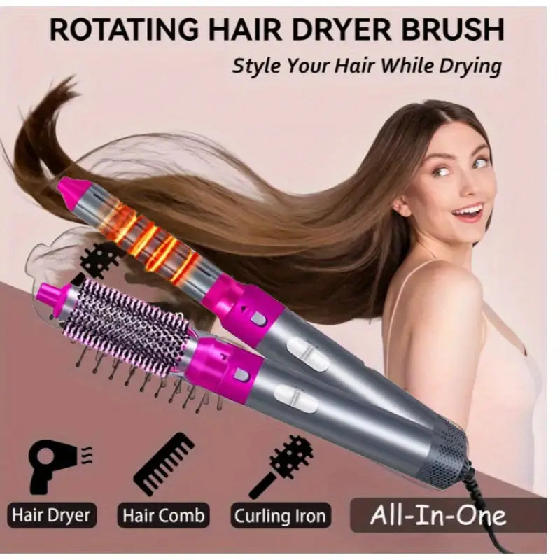 5 IN 1 Hair Styling Brush & Comb