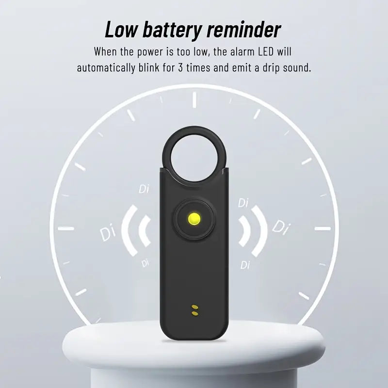 AlertMate™ | Rechargeable Personal Safety Alarm for Women