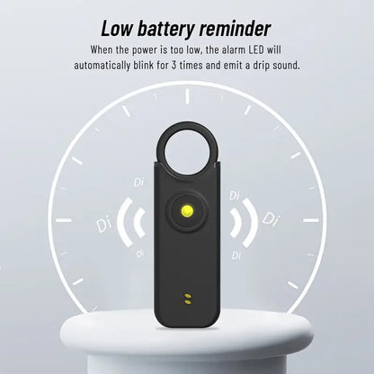 AlertMate™ | Rechargeable Personal Safety Alarm for Women