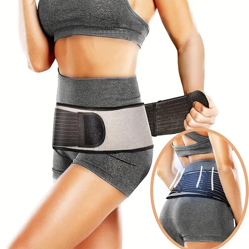 Lower Back Lumbar Support & Sciatica Pain Relief Brace